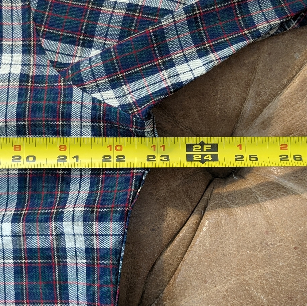 Pendleton Men's Large Wool Button Down Flannel Lo… - image 8